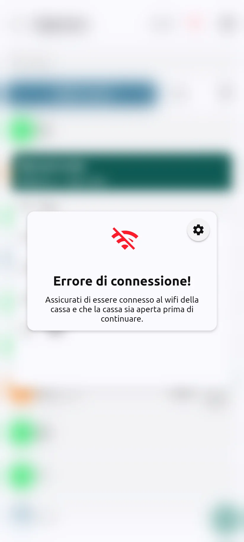 Palmare scollegato