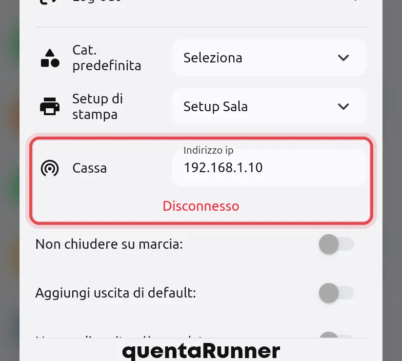 Dove si trova «Indirizzo ip»