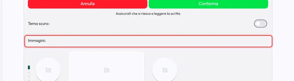 Dove si trova «Immagini»