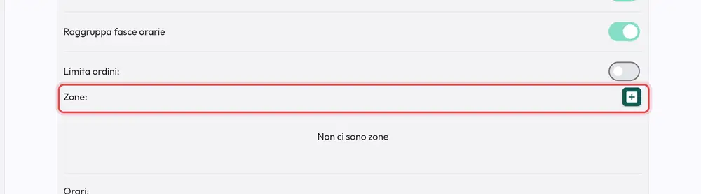 Dove si trova «Zone»