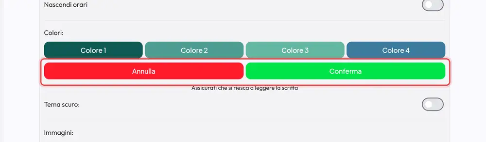 Dove si trova «Annulla»
